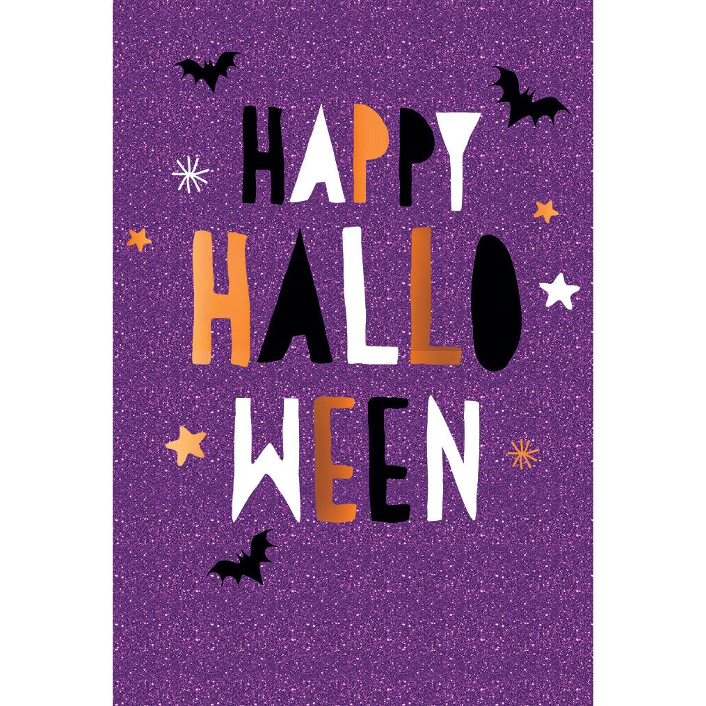 Halloween Bats Halloween Card